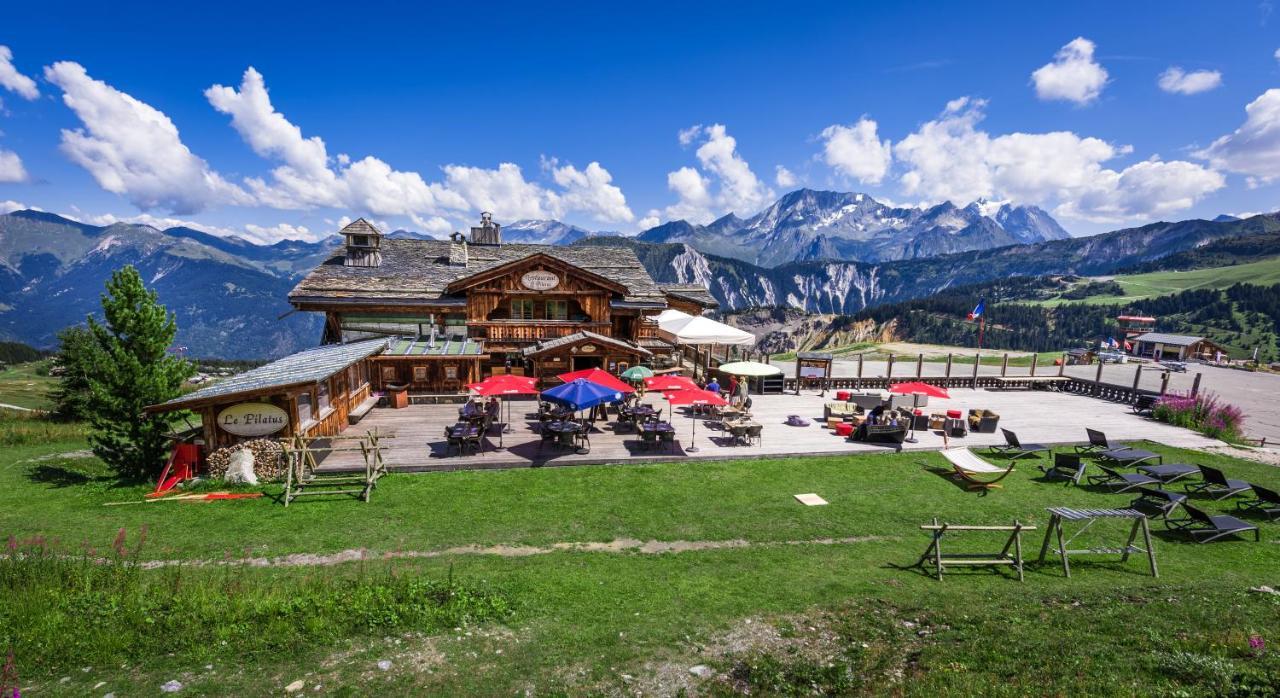 Hotel 3 Etoiles -Restaurant Le Pilatus クールシュヴェル エクステリア 写真